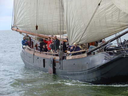 Helemaal tot rust komen op het water